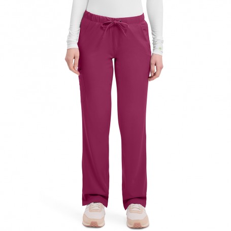 PANTALÓN MUJER HEALING HAND 9560 WINE