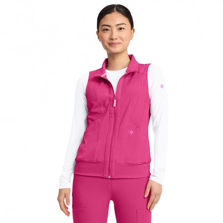 CHAQUETA MUJER SIN MANGAS CON CIERRE MC500 PINK POWER