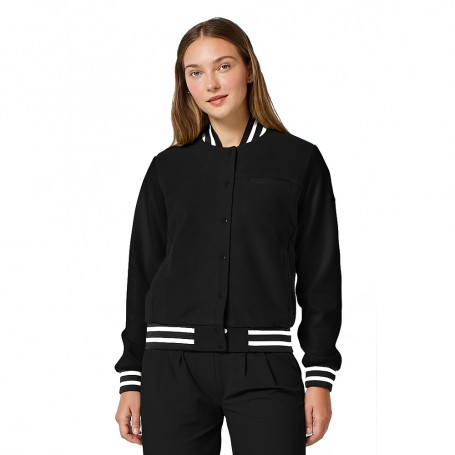 CHAQUETA DEPORTIVA MUJER 3 BOLSILLOS IN526 BLACK