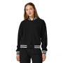CHAQUETA DEPORTIVA MUJER 3 BOLSILLOS IN526 BLACK