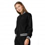 CHAQUETA DEPORTIVA MUJER 3 BOLSILLOS IN526 BLACK