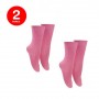 Calcetín Mujer Hilo Sin Costura Pack 2