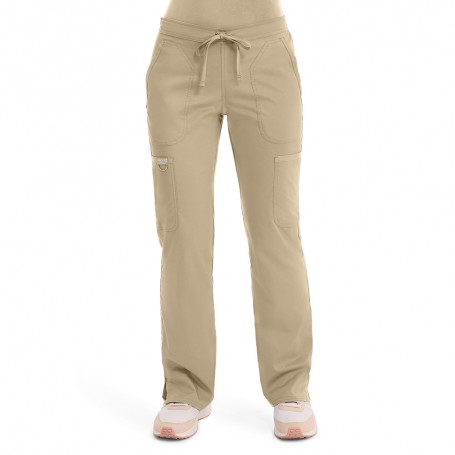 PANTALÓN MUJER CHEROKEE REVOLUTION WW120 KAKHI