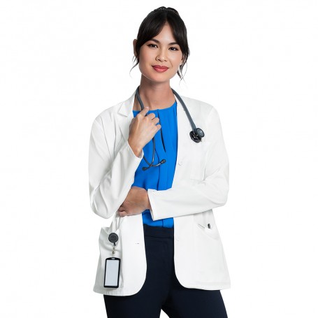 DELANTAL CLÍNICO MUJER CHEROKEE CK451 WHITE