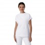 BLUSA MUJER ESCOTE ALTO 6166 WHITE