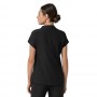 BLUSA CLÍNICA MUJER ESCOTE ALTO 6166 BLACK