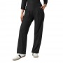 PANTALÓN CLÍNICO PLISADO MUJER PIERNA ANCHA 5266 BLACK