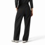 PANTALÓN CLÍNICO PLISADO MUJER PIERNA ANCHA 5266 BLACK