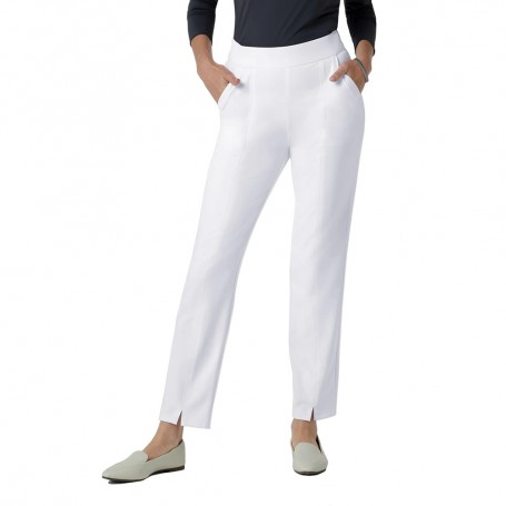 PANTALÓN CLÍNICO TOBILLO CÓNICO MUJER 5166 WHITE