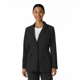 DELANTAL LABORATORIO CORTO TIPO BLAZER MUJER 8166 BLACK