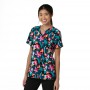 POLERA CLÍNICA ESTAMPADA WINK 6657-WFWD FLORES
