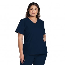 POLERA CLÍNICA MUJER CHEROKEE CK953A ORIGINALS ULTRA NAVY