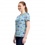 POLERA CLÍNICA ESTAMPADA TF796 ALICIA PAIS MARAVILLAS