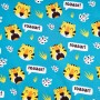 POLERA CLÍNICA MUJER ESTAMPADA MIKE’S ANTIFLUIDO TIGRES
