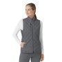 CHAQUETA SIN MANGA MUJER ACOLCHADA PEWTER