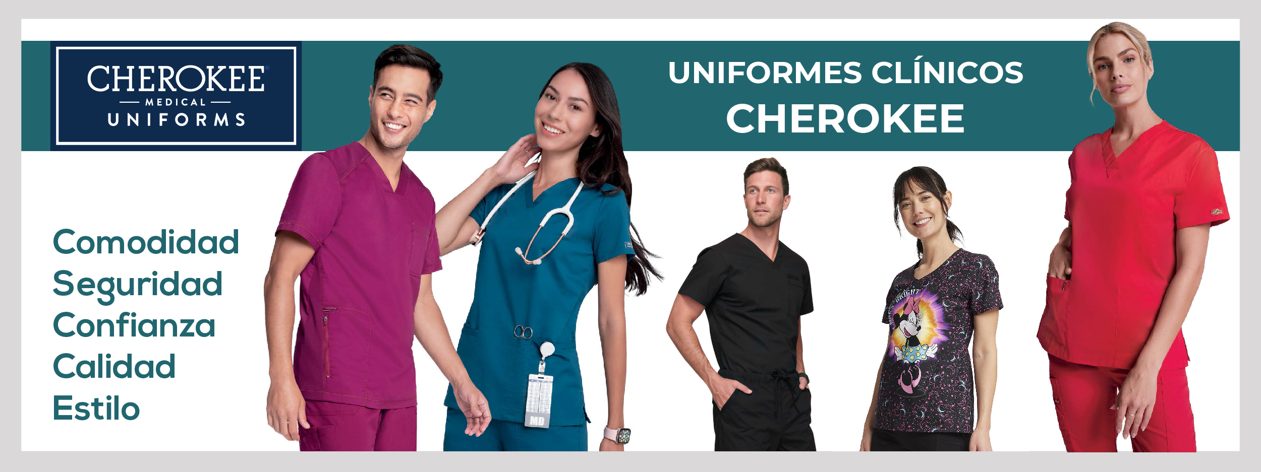 UNIFORMES CLÍNICOS CHEROKEE
